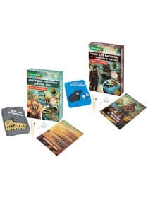 Набор для раскопок "Мир" 16х23 см, инструменты, 6 видов ассорти, BRAUBERG KIDS, 665918