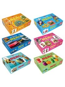 Игра настольная МЕМО 36 карточек, АССОРТИ, HATBER, 36ИнМ