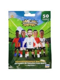 Коллекционная фигурка "Угадай, кто внутри!", футболисты, суперзвезды, SUPERGOAL, АССОРТИ, FUNKY TOYS, SM2005