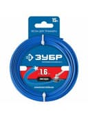 Леска для триммера ЗУБР, ЗВЕЗДА, 1.6 мм, 15 м, 71020-1.6