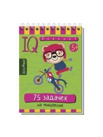 Блокнот развивающий с IQ задачами (активити блокнот), ассорти 10 видов, 80 стр., 145х105 мм, Айрис-Пресс