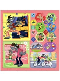Книга-игра с наклейками "Союзмультфильм", лицензия, А4, АССОРТИ, ND play