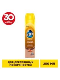 Полироль для мебели и деревянных поверхностей 250 мл, PRONTO (Пронто), аэрозоль, 864905