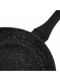 Сковорода 26 см, антипригарное покрытие, soft-touch ручка, SCOVO "Hi-Black", HB-004