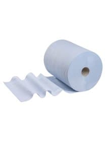 Бумага протирочная KIMBERLY-CLARK Wypall L20, 500 листов в рулоне, 33х38 см, 2-слойная, голубая, 7301