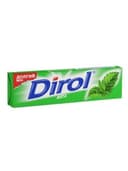 Жевательная резинка DIROL "Мята", 10 подушечек, 13,6 г, 26110