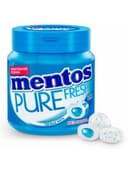 Жевательная резинка MENTOS Pure Fresh "Свежая мята", 50 подушечек, 100 г, банка, 20798
