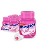 Жевательная резинка MENTOS Pure Fresh "Тутти-Фрутти" с экстрактом зеленого чая, 54 г, 39248