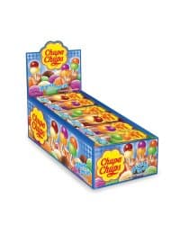 Карамель CHUPA CHUPS (Чупа-Чупс) двойная порция, ассорти 3-х вкусов, 17 г, 58787