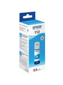 Чернила EPSON 112 (C13T06C24A) для СНПЧ EPSON L11160 /L15150 /L15160 /L6550/L6570, голубые, ОРИГИНАЛЬНЫЕ