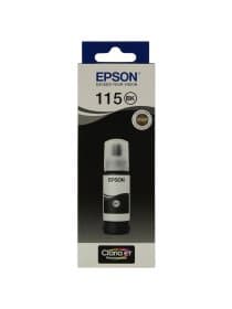 Чернила EPSON 115 (C13T07C14A) для СНПЧ L8160/L8180, черные пигментные, объем 70 мл, ОРИГИНАЛЬНЫЕ
