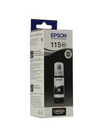Чернила EPSON 115 (C13T07C14A) для СНПЧ L8160/L8180, черные пигментные, объем 70 мл, ОРИГИНАЛЬНЫЕ
