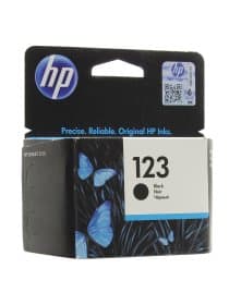 Картридж струйный HP (F6V17AE) Deskjet 2130, №123, чёрный, оригинальный, ресурс 120 стр.