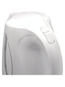 Чайник SONNEN KT-1758, 1,7 л, 2200 Вт, закрытый нагревательный элемент, пластик, белый, 453415