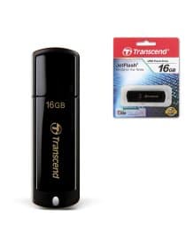 Флеш-диск 16 GB, TRANSCEND Jet Flash 350, USB 2.0, черный, TS16GJF350