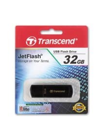 Флеш-диск 32 GB, TRANSCEND Jet Flash 350, USB 2.0, черный, TS32GJF350