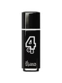 Флеш-диск 4 GB, SMARTBUY Glossy, USB 2.0, черный, SB4GBGS-K