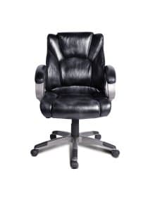 Кресло офисное BRABIX "Eldorado EX-504", экокожа, черное, 530874