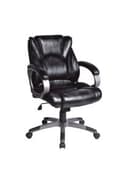Кресло офисное BRABIX "Eldorado EX-504", экокожа, черное, 530874