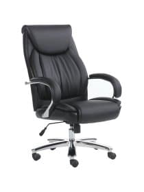 Кресло офисное BRABIX PREMIUM "Advance EX-575", хром, экокожа, черное, 531825