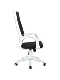 Кресло офисное BRABIX PREMIUM "Prime EX-515", пластик белый, ткань, черное, 531812