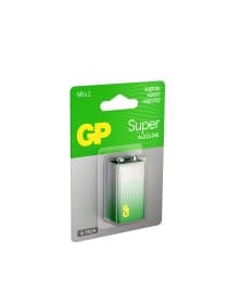 Батарейка 1 шт., GP Super G-Tech, Крона (6LR61, 6LF22, 1604A), алкалиновая, блистер, 1604A-5CR1, 1604A-BC1