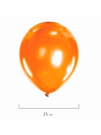 Шары воздушные ЗОЛОТАЯ СКАЗКА, 10" (25 см), КОМПЛЕКТ 50 штук, металлик, ассорти 10 цветов, пакет, 105002