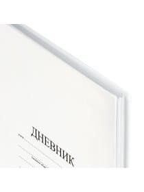 Дневник 1-11 класс 40 л., твердый, BRAUBERG, матовая ламинация, БЕЛЫЙ, 105540