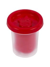 Пластилин-тесто для лепки BRAUBERG KIDS, 4 цвета, 200 г, яркие классические цвета, крышки-штампики, 106714