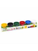 Пластилин-тесто для лепки BRAUBERG KIDS, 6 цветов, 300 г, яркие классические цвета, крышки-штампики, 106718