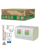 Полотенца бумажные 200 шт., LAIMA (H3) ADVANCED WHITE, 2-слойные, белые, КОМПЛЕКТ 15 пачек, 23х20,5, V-сложение, 111341