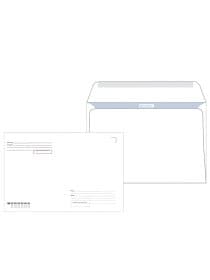Конверты С4 (229х324 мм), клеевой слой, Куда-Кому, внутренняя запечатка, 90 г/м2, КОМПЛЕКТ 50 шт., BRAUBERG, 112178