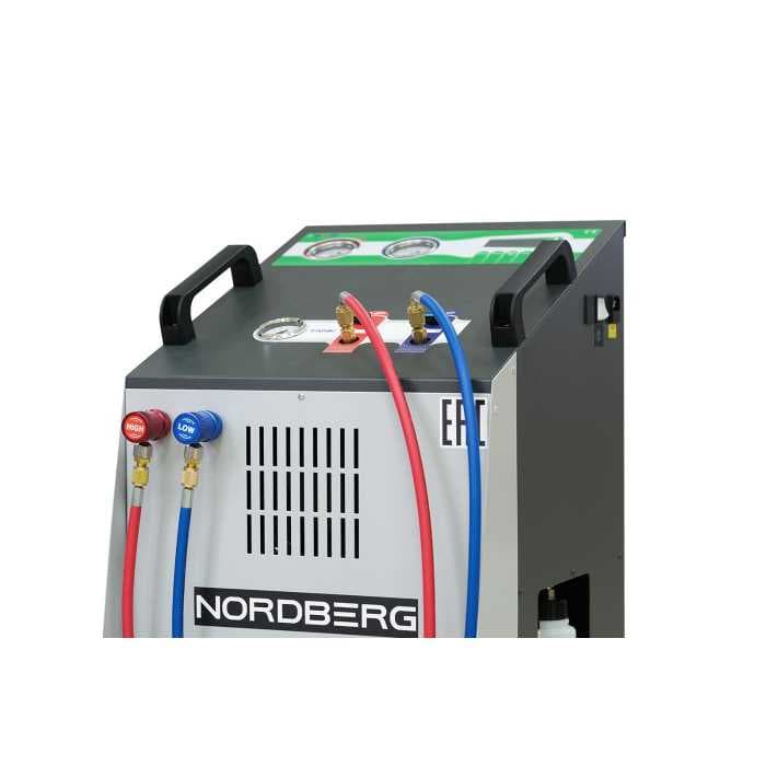 Установка автомат для заправки автомобильных кондиционеров NORDBERG NF12S