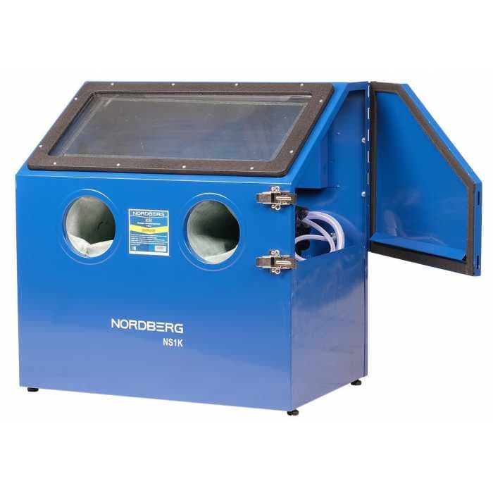 Камера пескоструйная настольная, боковая загрузка, 110 л NORDBERG NS1K