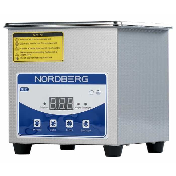 Ультразвуковая ванна с подогревом, 1,3 л NORDBERG NU13