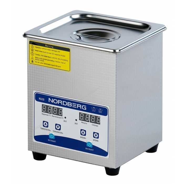 Ультразвуковая ванна с подогревом, 2 л NORDBERG NU20