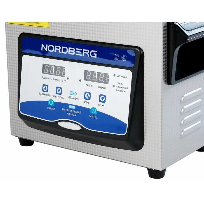 Ультразвуковая ванна с подогревом, 3,2 л NORDBERG NU32D