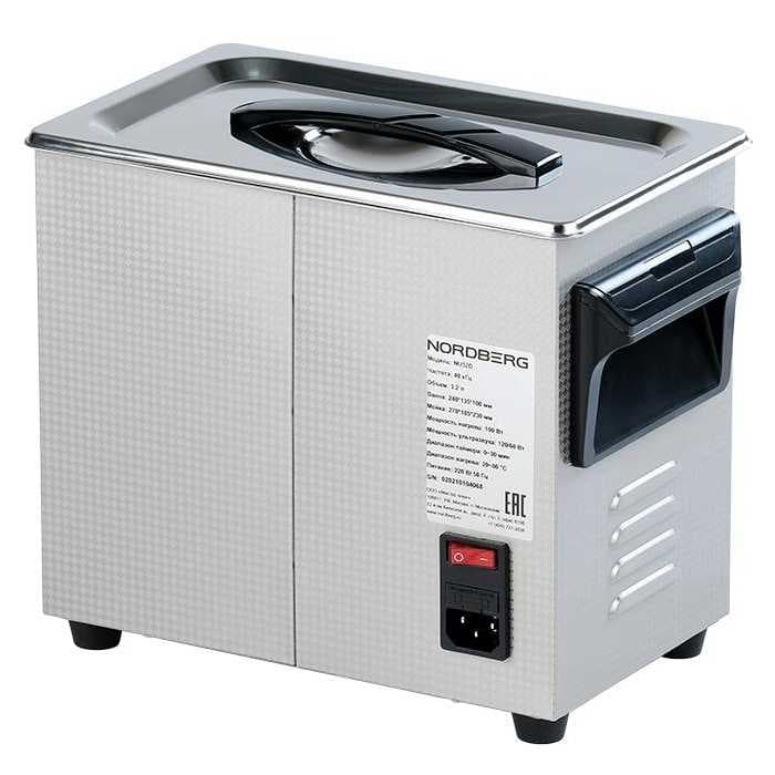 Ультразвуковая ванна с подогревом, 3,2 л NORDBERG NU32D