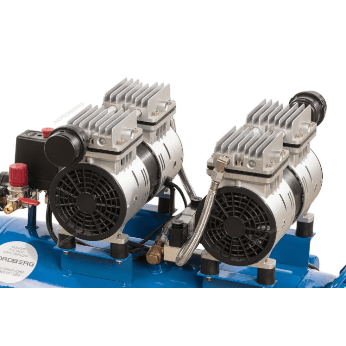 Компрессор безмасляный 220 В, ресивер 50 л, 210 л/мин NORDBERG NCEO50/210