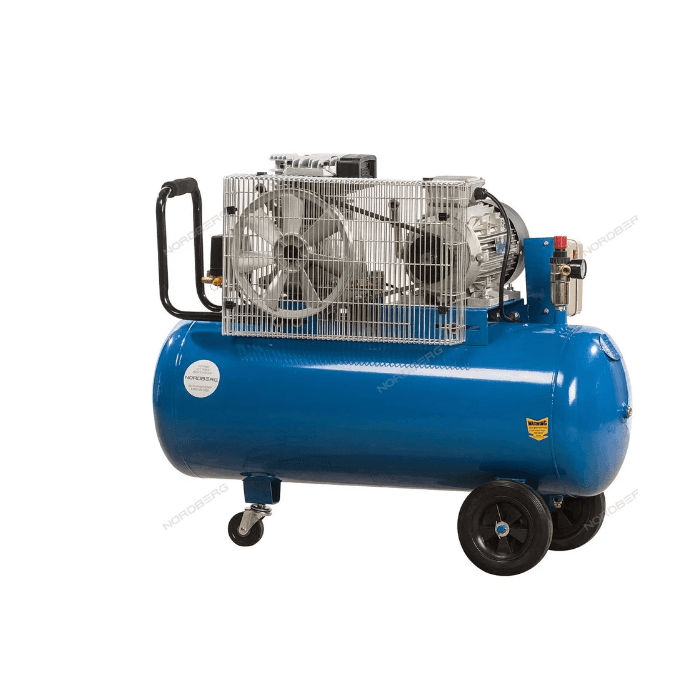 Компрессор поршневой с ременной передачей 380В, ресив. 100л, 520л/мин NORDBERG NCE100/520