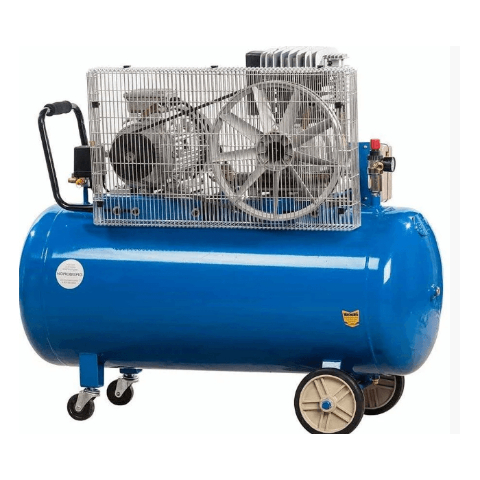 Компрессор поршневой с ременной передачей 380В, ресив. 200л, 520л/мин NORDBERG NCE200/520