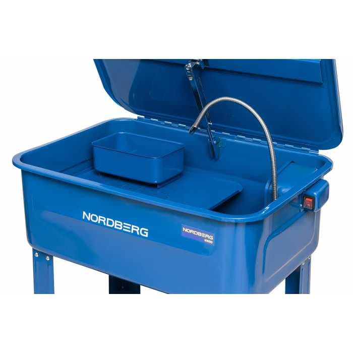 Установка для мойки деталей с электрическим насосом, 75 л NORDBERG NW90