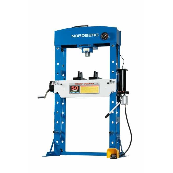 Пресс гидравлический, 50 т, пневмоуправление NORDBERG N3650A