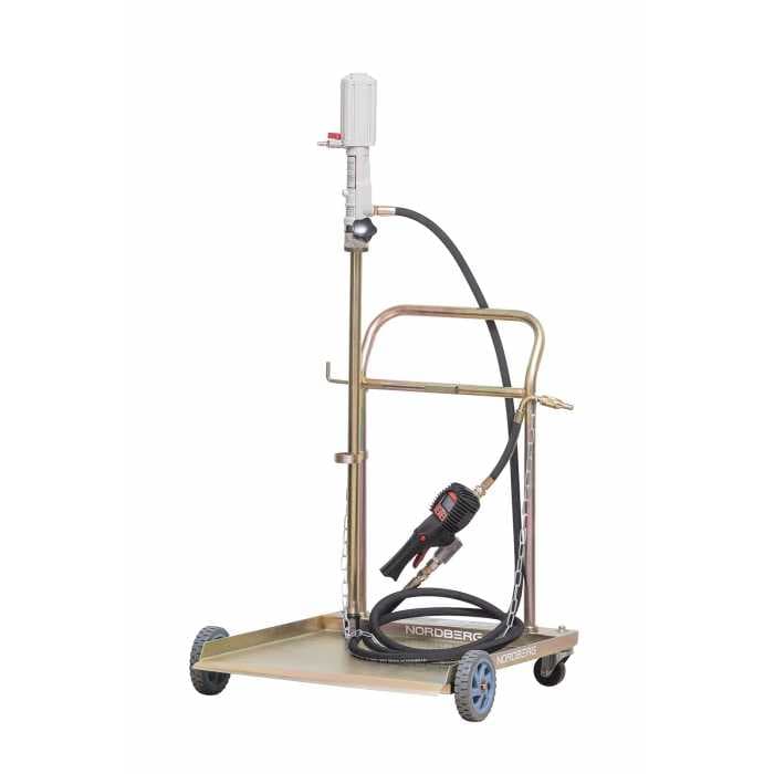 Установка для раздачи масла из бочек 200л, с тележкой NORDBERG 26KIT