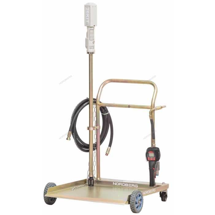 Установка для раздачи масла из бочек 200л, с тележкой NORDBERG 26KIT