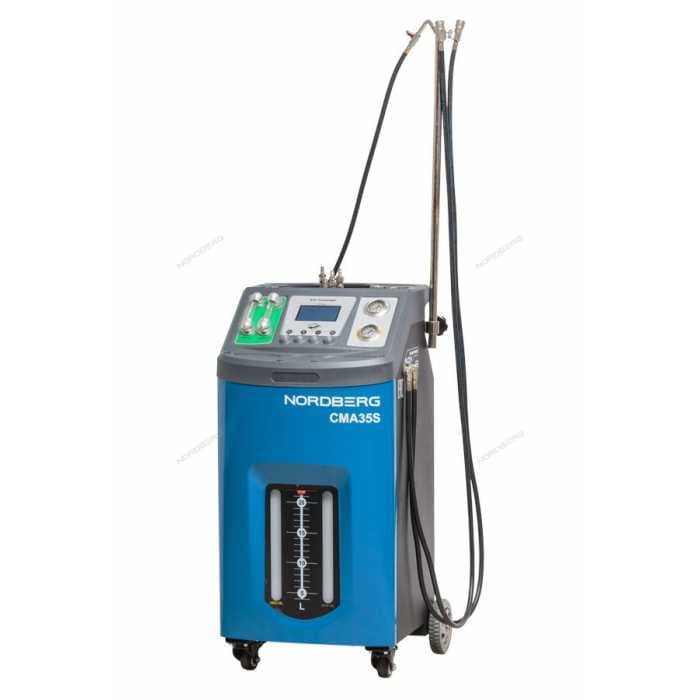 Установка для промывки и замены масла в АКПП, серая NORDBERG CMA35S_G