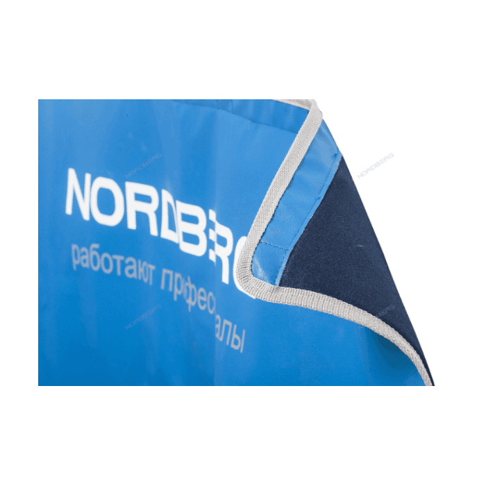 Накидка на крыло 110х65 с вырезом с магнитом и подкладкой NORDBERG NN1