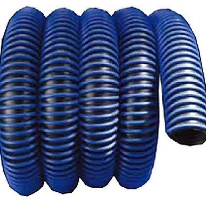 Шланг газоотводный max t. +180, диам. 76мм, длина 15м (синий) NORDBERG H076B15