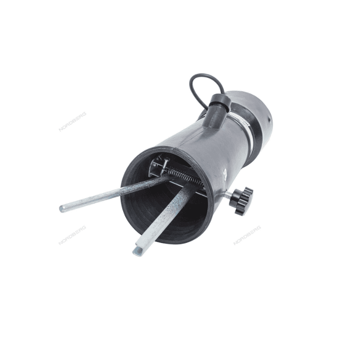 Насадка резиновая круглая с внутренним фиксатором на шланг D=100 мм NORDBERG AN100RP