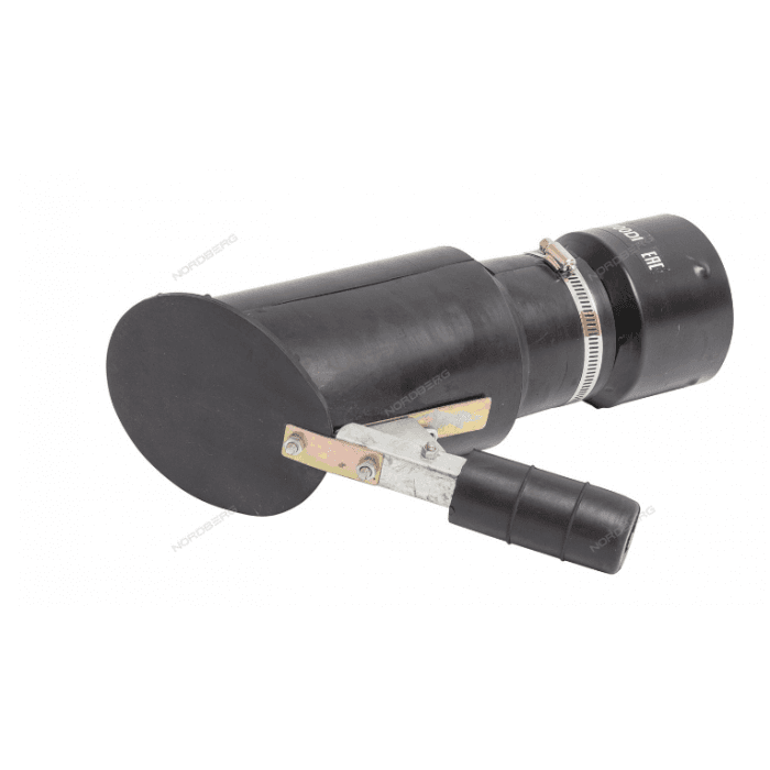 Насадка резиновая овальная наклонная на шланг D=100 мм NORDBERG AN100DI